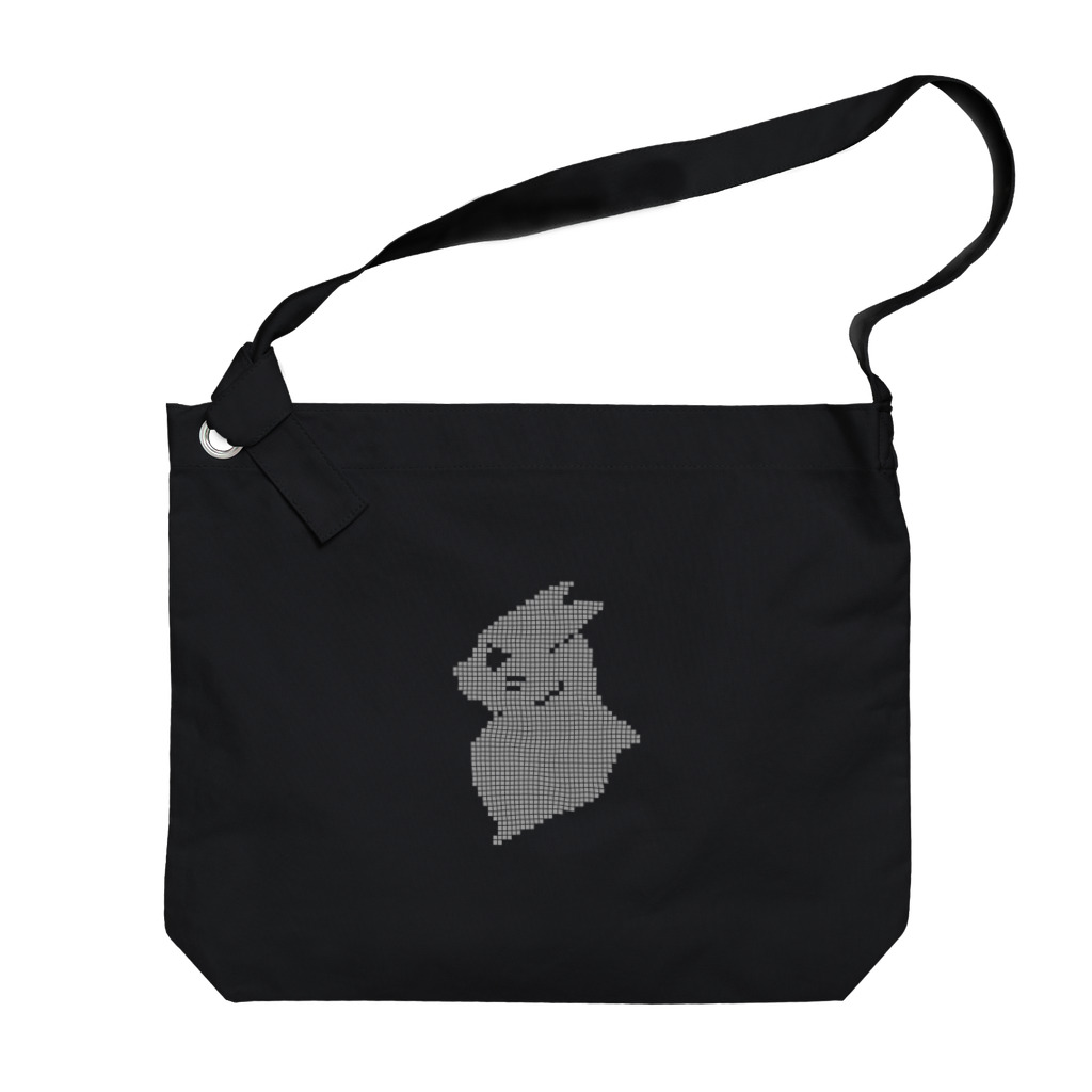 MILIのイカミミネコサン(バストアップ) Big Shoulder Bag