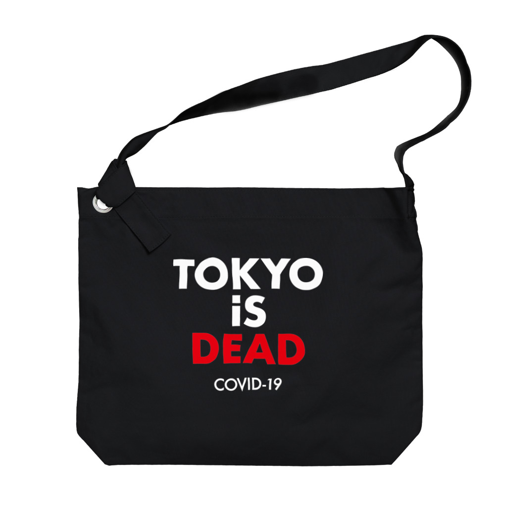 NIPPON DESIGNのTOKYO iS DEAD COVID-19 ビッグショルダーバッグ