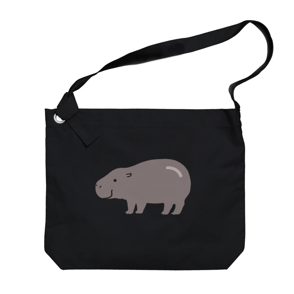 あざらしの7つどうぐのコビトカバくん Big Shoulder Bag