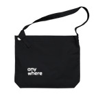 goodpatchanywhereのblack label Big Shoulder Bag