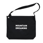 grat craftのMOUNTAIN DREAMING (white text) Big Shoulder Bag