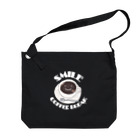 路地裏萬亭のお店のSMILE (COFFEE BREAK) Big Shoulder Bag
