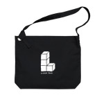 大阪日本橋オタクバーLittletale(リトルテイル)のLittleltaleロゴシリーズ(WH) Big Shoulder Bag