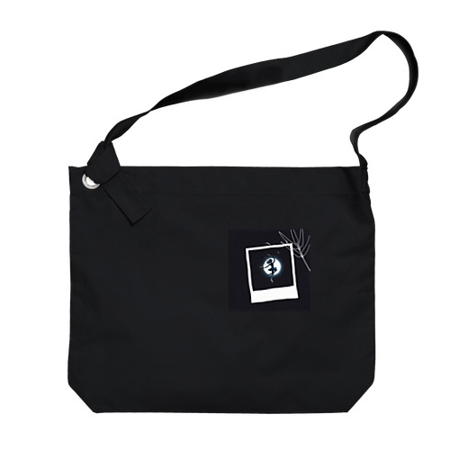 ラブあんどピースで生きる子　photo Big Shoulder Bag