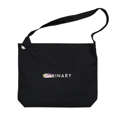 ANTI BINARY-b. Big Shoulder Bag