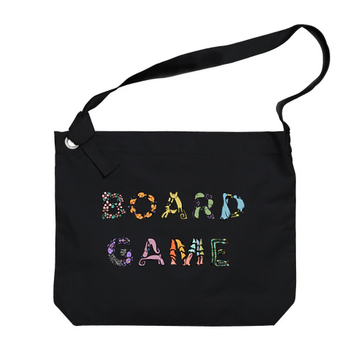 board game alphabet  Big Shoulder Bag
