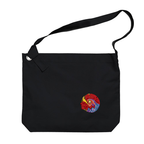 ZODIAC rooster（酉）　円 Big Shoulder Bag