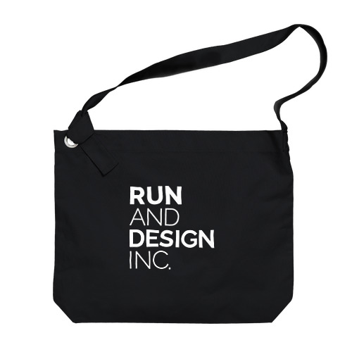 RUN AND DESIGN INC. ビッグショルダーバッグ