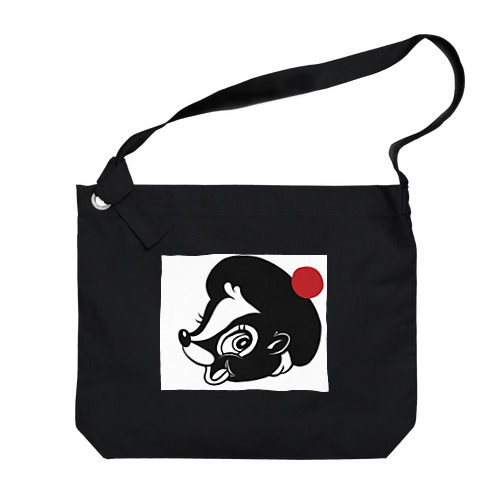 NAUGHTYちゃんFace Big Shoulder Bag