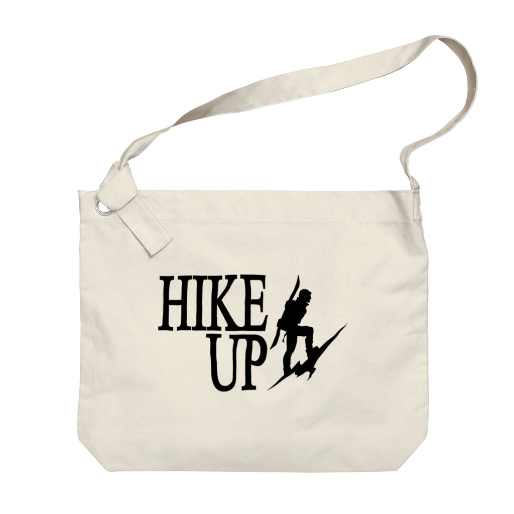 HIKE UPのBig logo shoulder bag ビッグショルダーバッグ