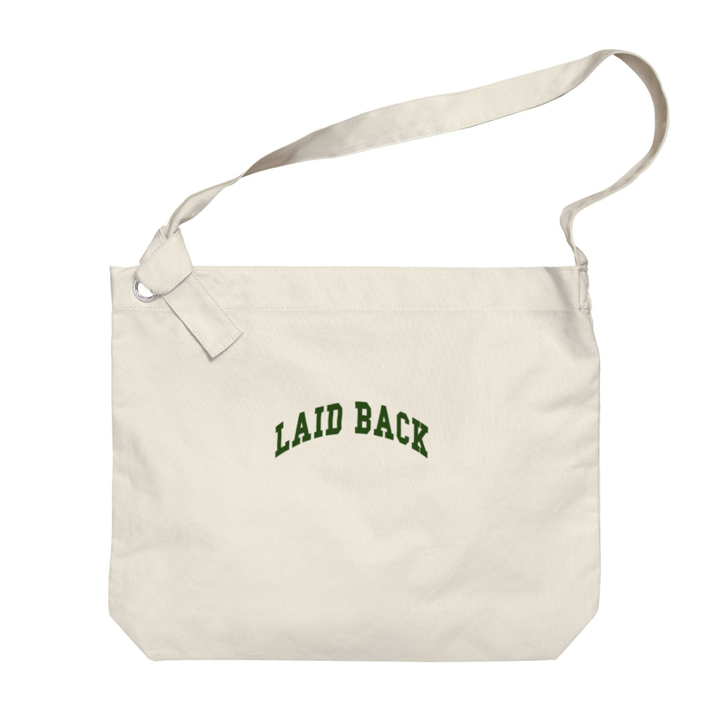 C-fishのLAID-BACK Arch Logo Big Shoulder Bag