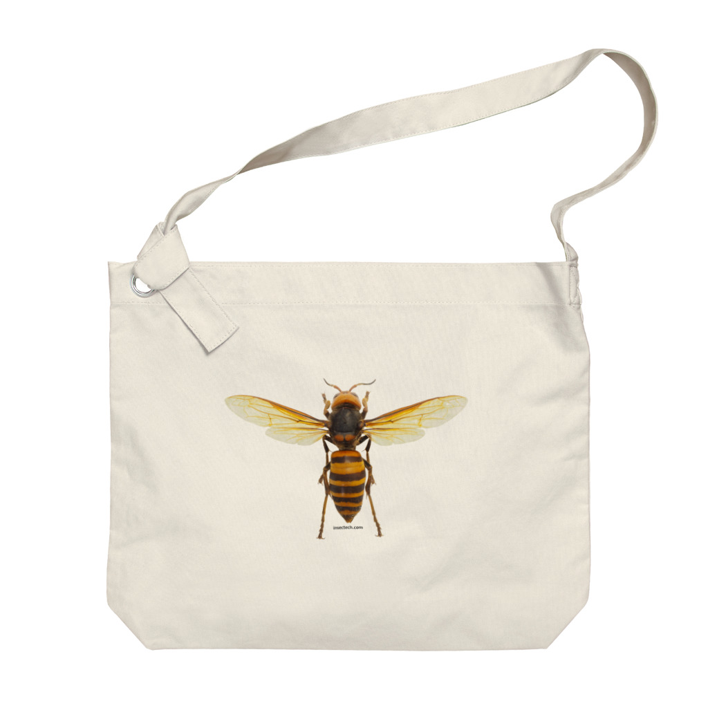 insectech.comのオオスズメバチ女王 ビッグショルダーバッグ