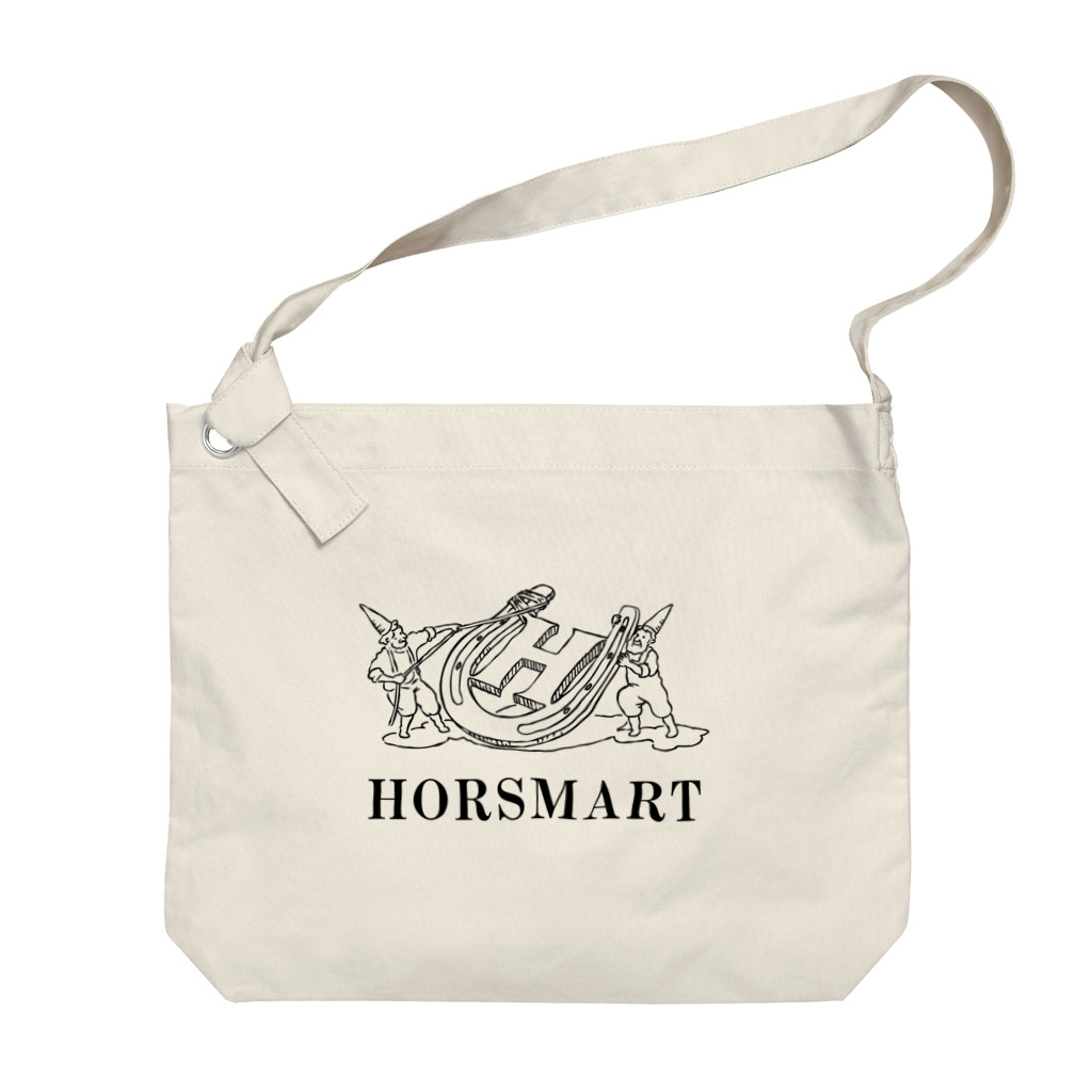 HORSMART公式ショップの色選べます『HORSMARTオリジナル商品』 ビッグショルダーバッグ