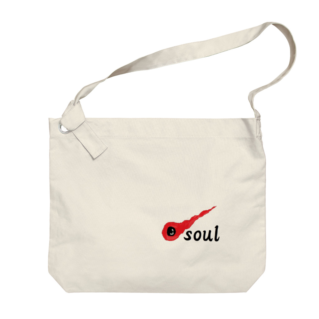 アメリカンベース の魂　soul Big Shoulder Bag