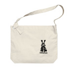 1110graphicsのUSAGI / 兎 Big Shoulder Bag