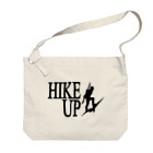 HIKE UPのBig logo shoulder bag ビッグショルダーバッグ