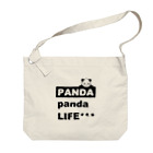PANDA panda LIFE***ののぞきこみパンダ ビッグショルダーバッグ