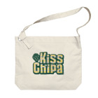 kisschipaのkisschipa(グリーン) Big Shoulder Bag
