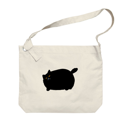 黒猫ニャポポさん Big Shoulder Bag
