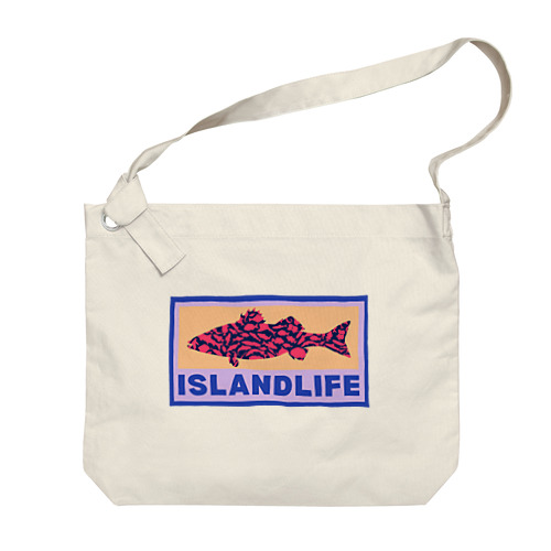 Islandlife　colorfulFish Big Shoulder Bag