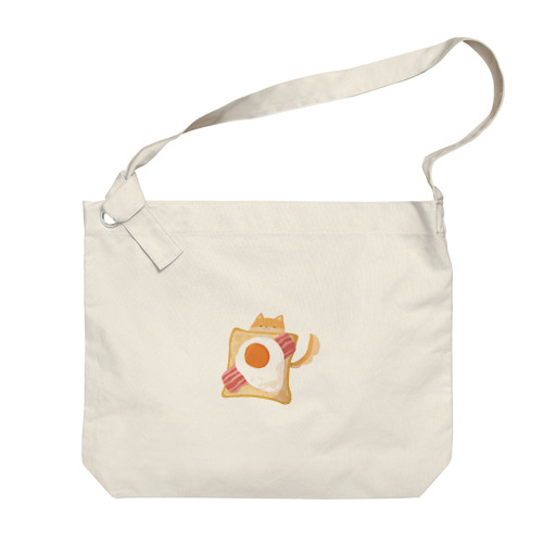 【OSHIBA】エッグベーコントースト Big Shoulder Bag