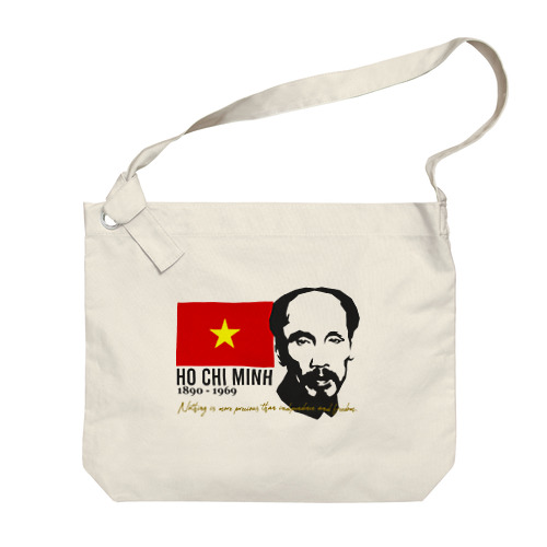 HO CHI MINH Big Shoulder Bag