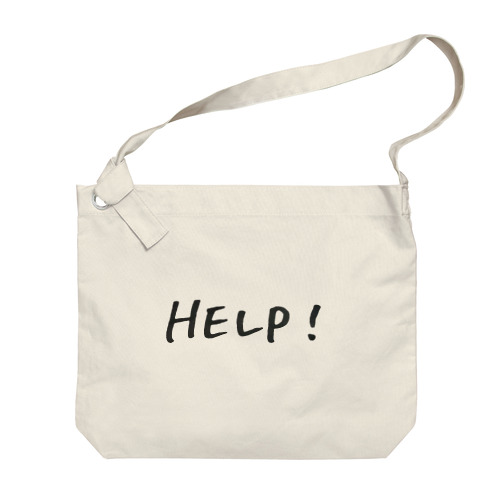 HELP Big Shoulder Bag