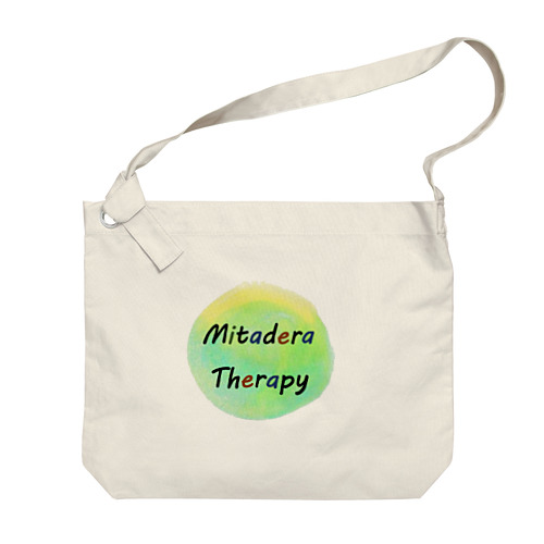 Mitadera-Therapy　グリーンボール Big Shoulder Bag