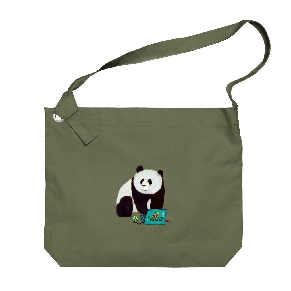 ZENART(ゼンアート)のIT系のパンダ Big Shoulder Bag