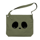 Ame-RingsのRing Eye(モノクロ) Big Shoulder Bag