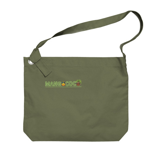 【開店限定価格】Mangococoオリジナルロゴアイテム Big Shoulder Bag