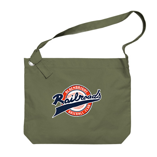 Railroadsボールロゴ Big Shoulder Bag