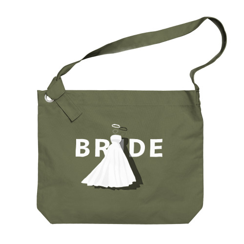 ペア(BRIDE)ドレス_白_FW Big Shoulder Bag