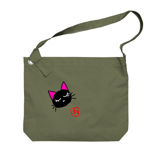 おやすみミリモン Big Shoulder Bag