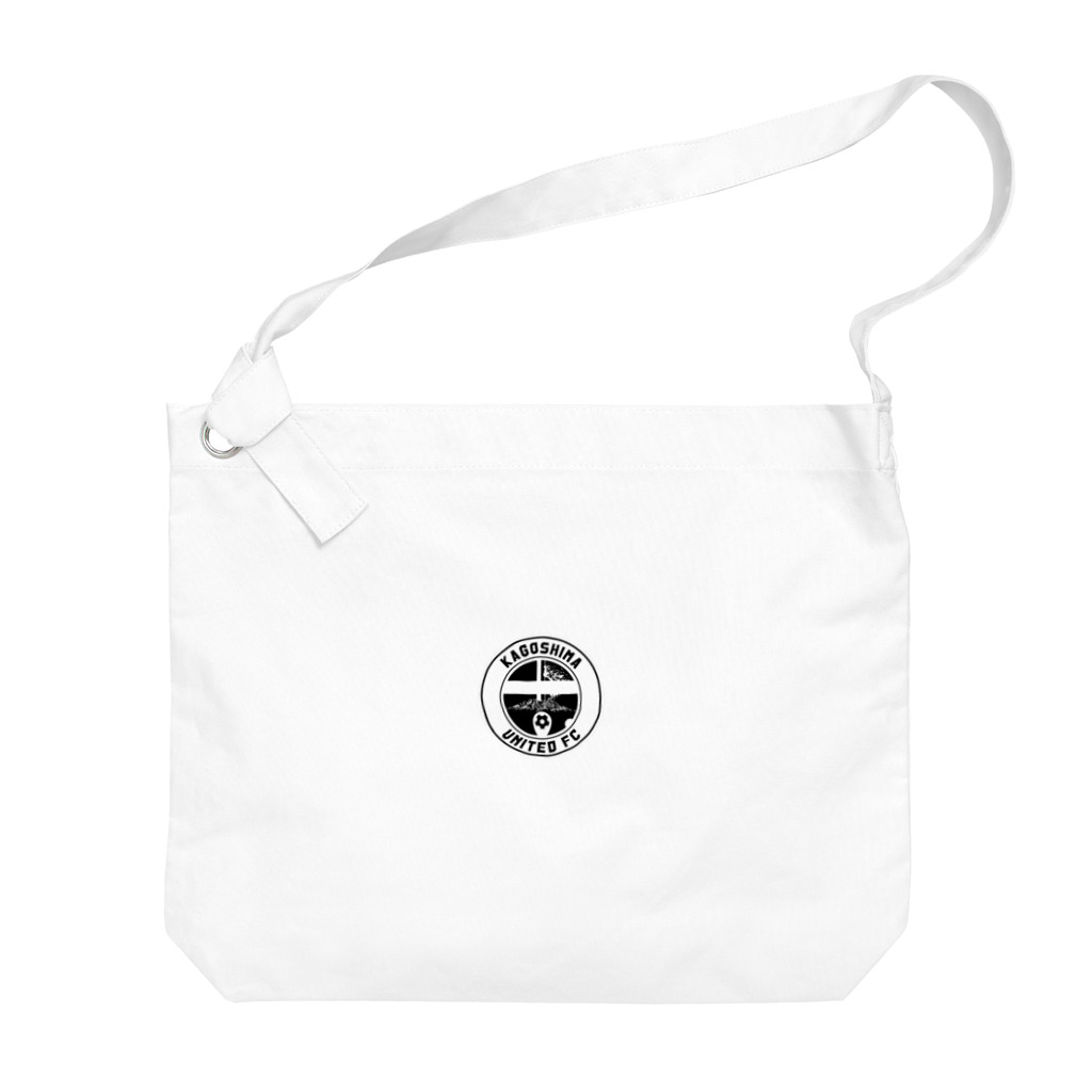 鹿児島ユナイテッドFC SUZURI公式ショップの【 KUFC 】 WHITE LOGO GOODS Big Shoulder Bag