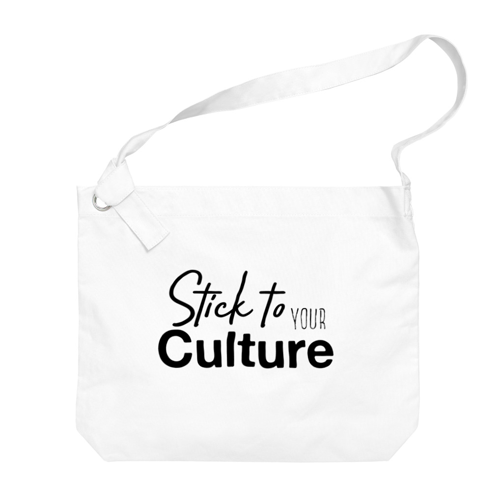 Stick To Your CultureのSTYC logo Big Shoulder Bag