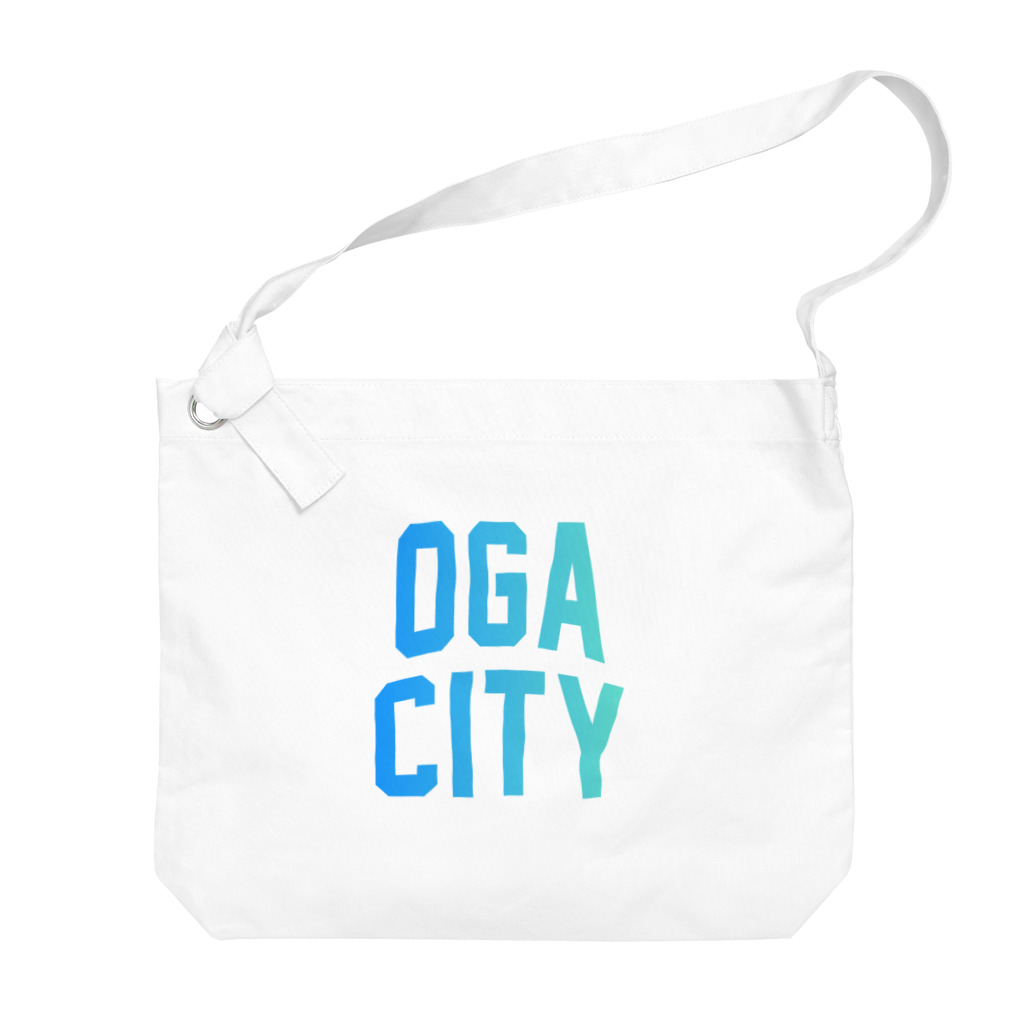 JIMOTO Wear Local Japanの男鹿市 OGA CITY ビッグショルダーバッグ