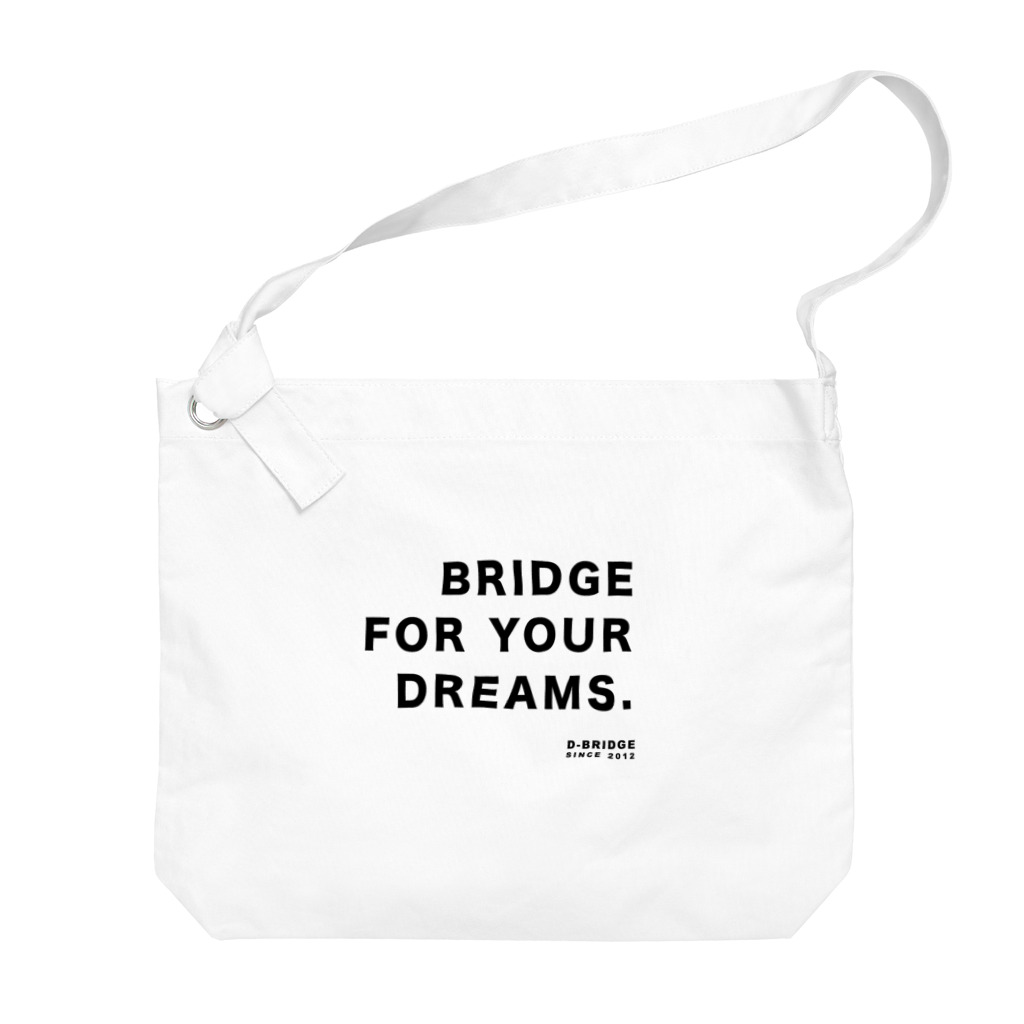 D-BRIDGEのB-F-D_white Big Shoulder Bag