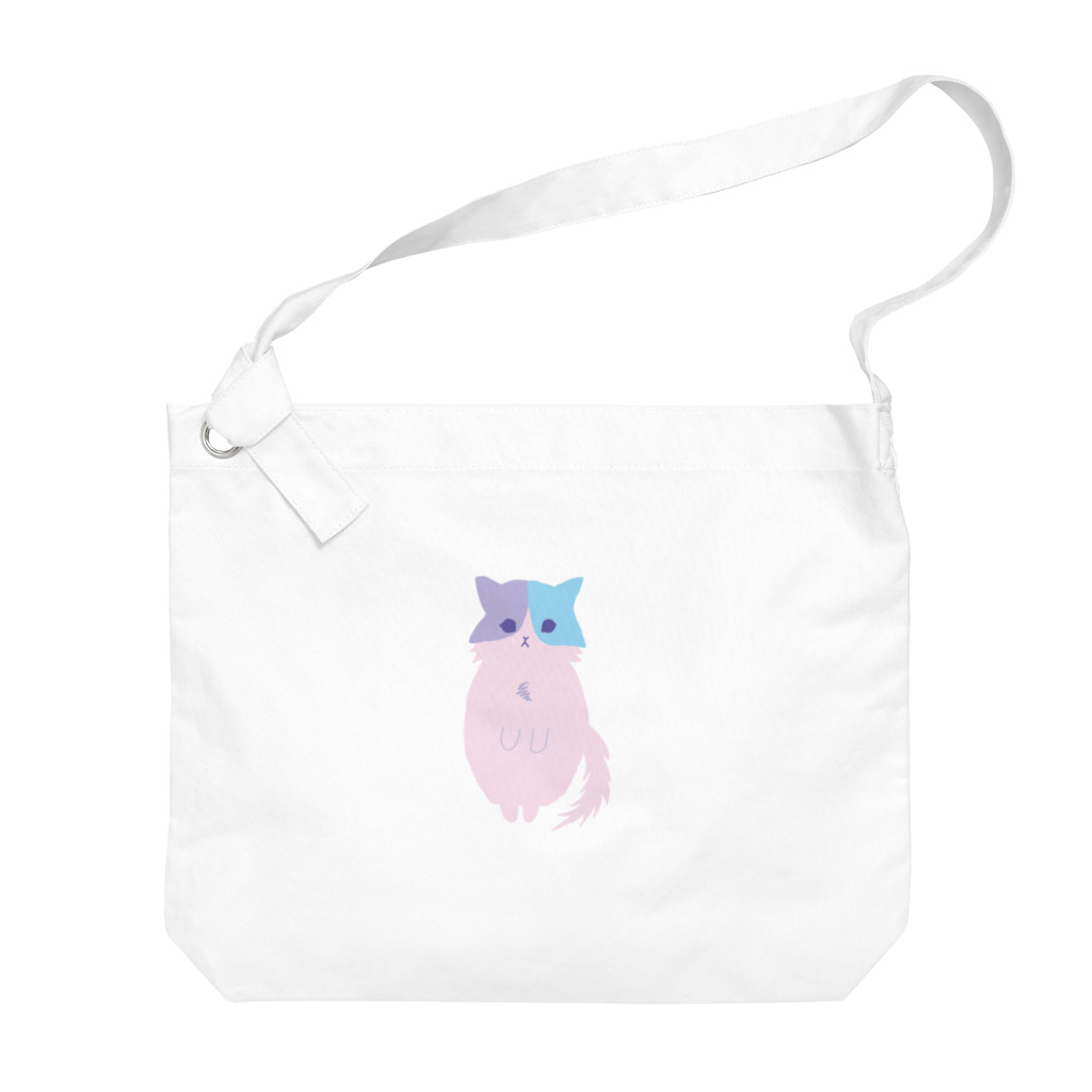 おもち屋さんのおすまし猫(4) Big Shoulder Bag