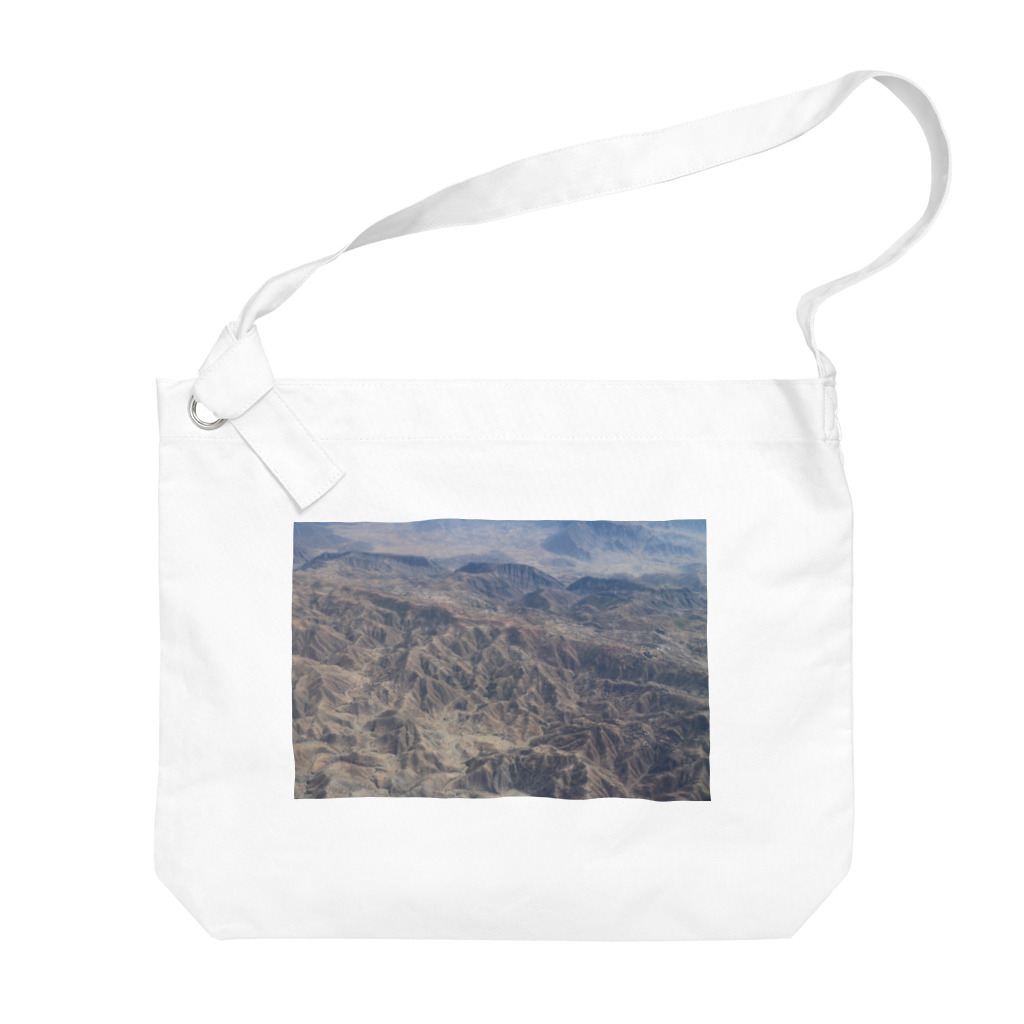 羽化登仙のエチオピア地形 Big Shoulder Bag