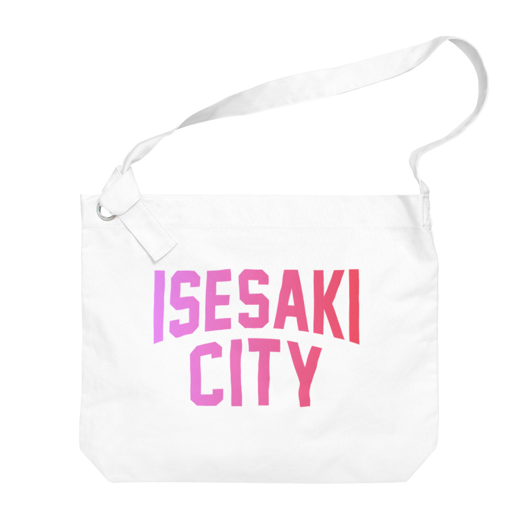 JIMOTO Wear Local Japanの伊勢崎市 ISESAKI CITY Big Shoulder Bag