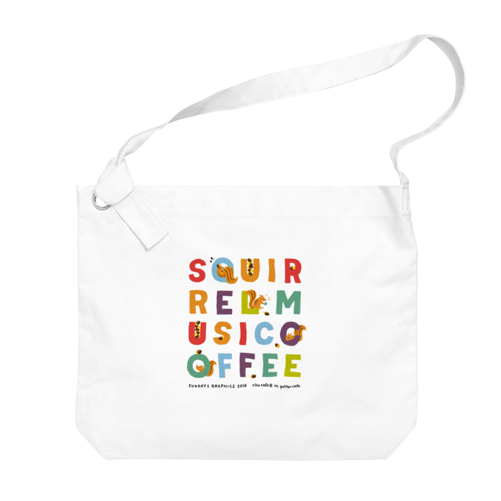 SUNDAYS GRAPHICSのりすカフェ2018 Big Shoulder Bag