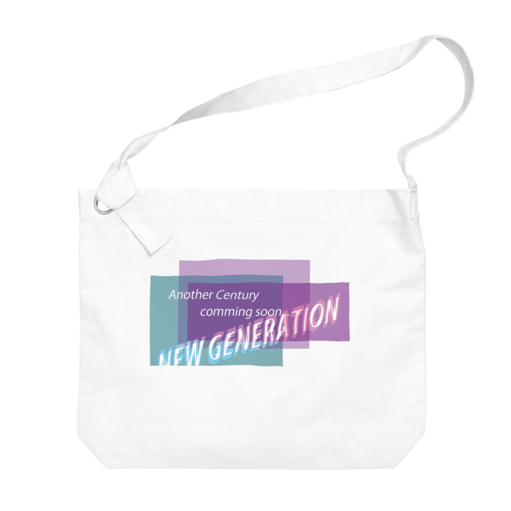 sHiKimaruのシンプルTシャツ New GENERATION Big Shoulder Bag