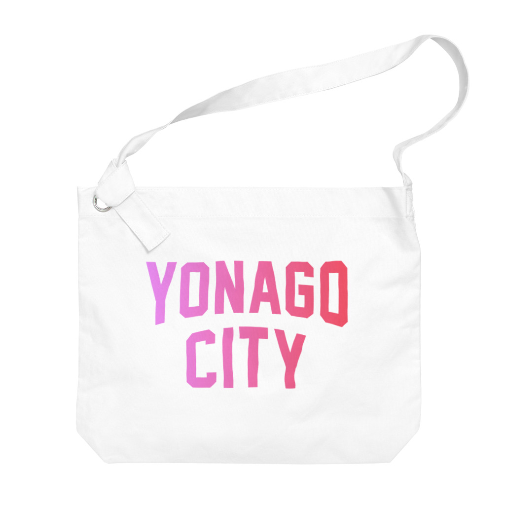 JIMOTO Wear Local Japanの米子市 YONAGO CITY ビッグショルダーバッグ