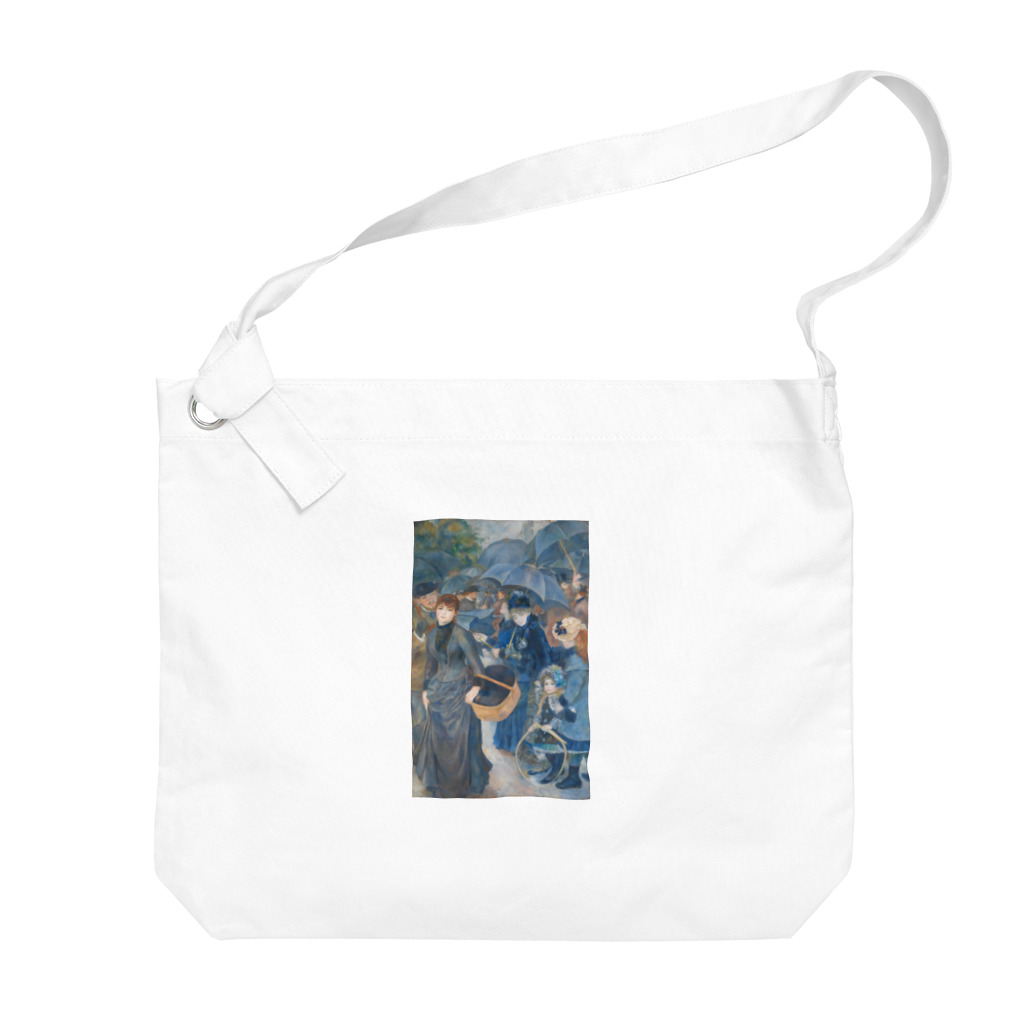 世界の絵画アートグッズのピエール＝オーギュスト・ルノワール 《雨傘》 Big Shoulder Bag