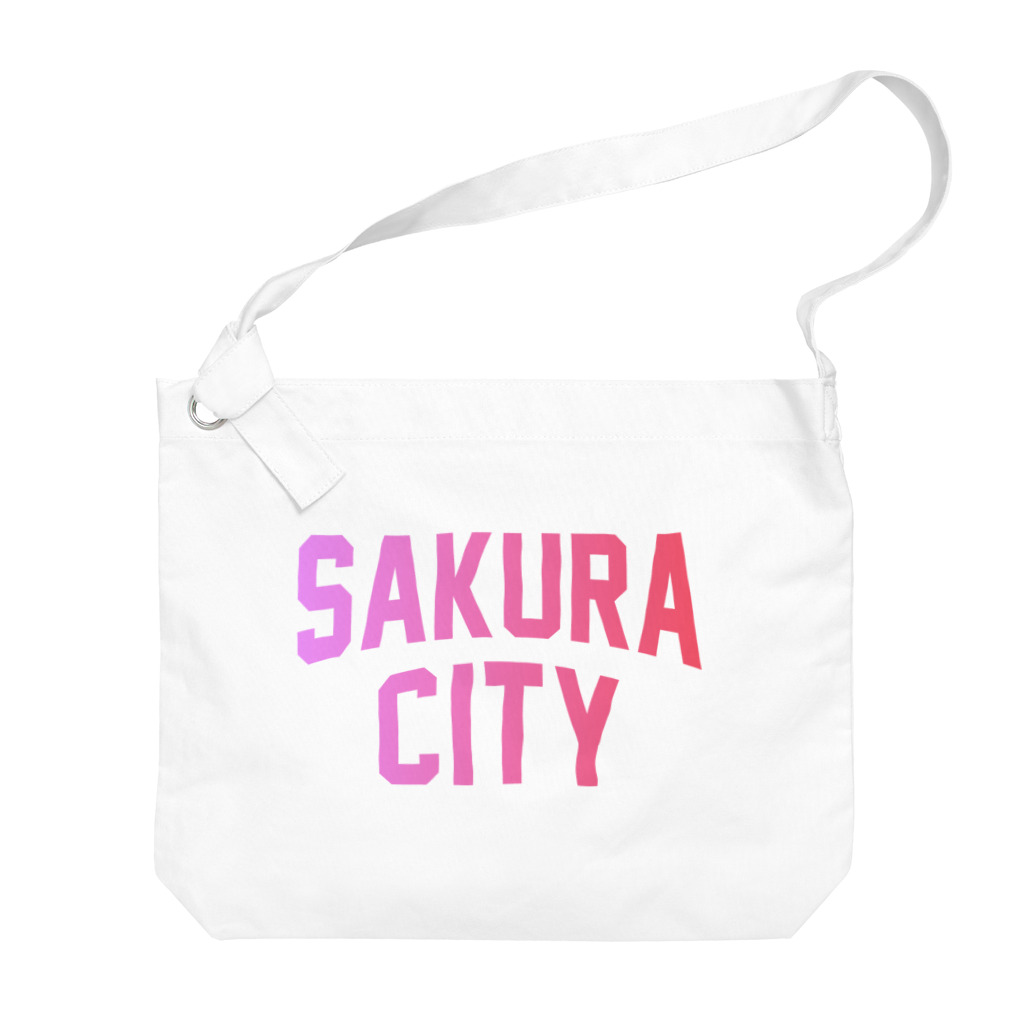 JIMOTO Wear Local Japanの佐倉市 SAKURA CITY Big Shoulder Bag