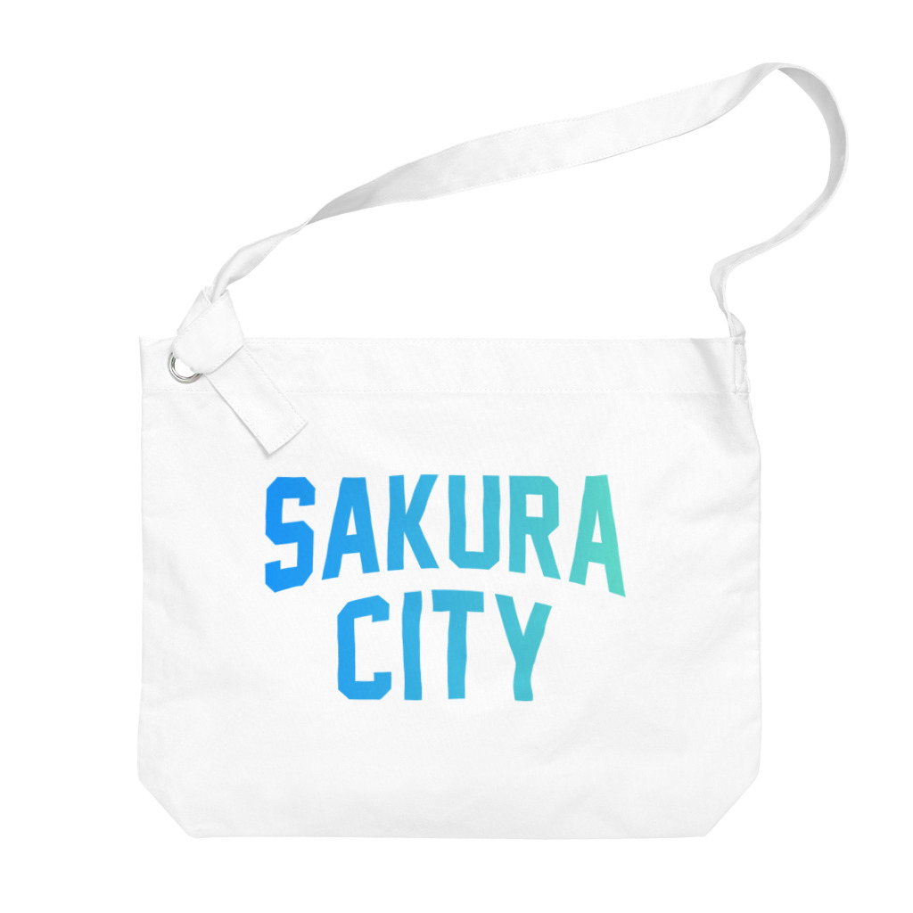 JIMOTO Wear Local Japanの佐倉市 SAKURA CITY Big Shoulder Bag