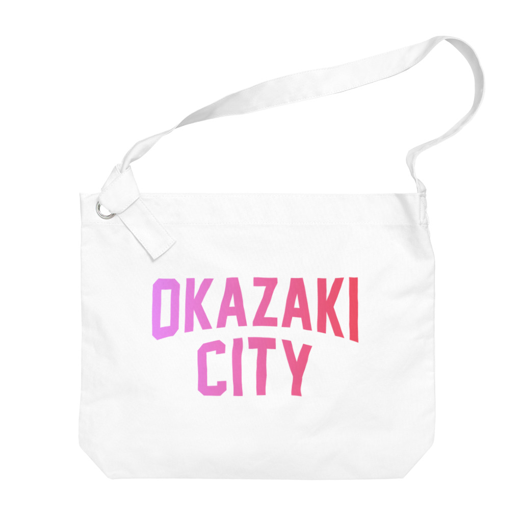JIMOTO Wear Local Japanの岡崎市 OKAZAKI CITY Big Shoulder Bag