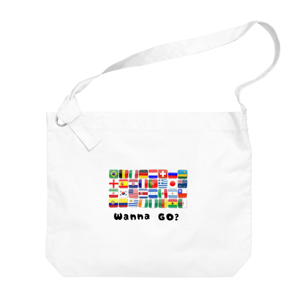 FLEX INTERNATIONALの「Wanna Go？」 Big Shoulder Bag