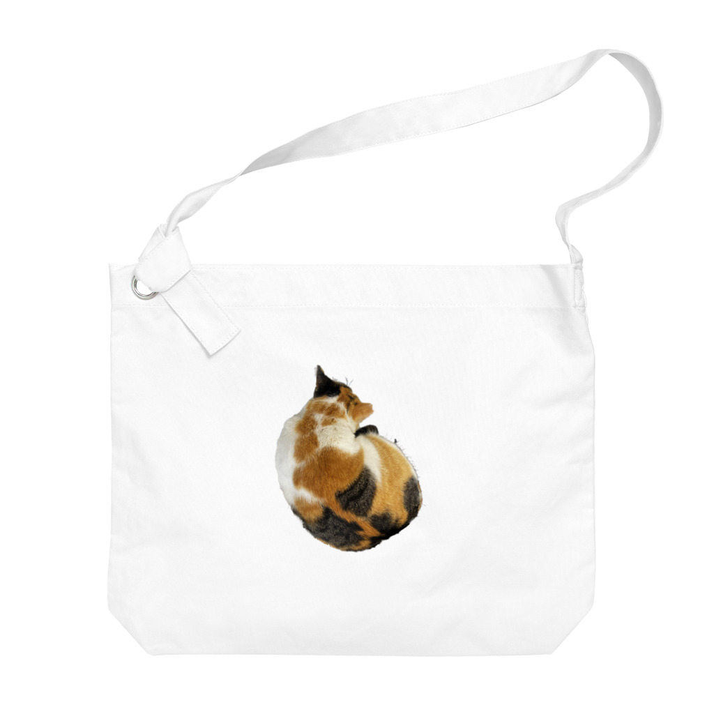 三毛猫のハシモトのハシモニャイト Big Shoulder Bag